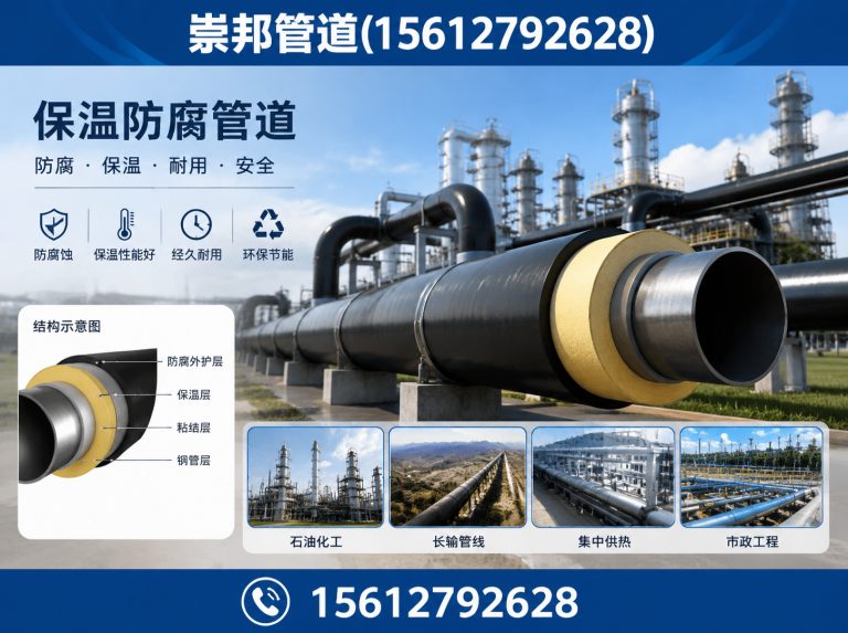 任丘市保温防腐管道展示图